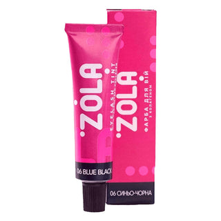 ZOLA Eyelash Tint With Collagen 06 Blue Black, 15 ml Eyelash tint ZOLA 