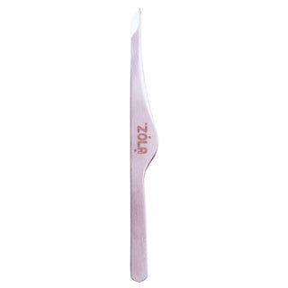 ZOLA Beveled Eyebrow Tweezers Silver Eyebrow tweezers ZOLA 