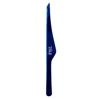 ZOLA Premium Eyebrow Tweezers, Blue Eyebrow tweezers ZOLA 