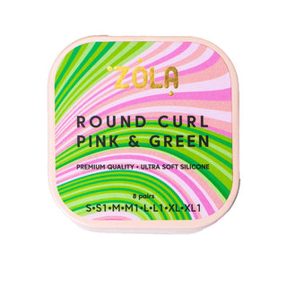 ZOLA Round Curl Lash Lift Silicone Pads – Set of 8 (S–XL1) Lash Lift Pads ZOLA 