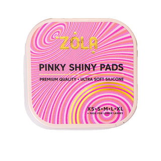 ZOLA Pinky Shiny Lash Lift Silicone Pads – Set of 5 (XS–XL) Lash Lift Pads ZOLA 