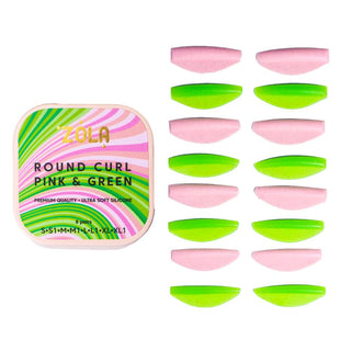ZOLA Round Curl Lash Lift Silicone Pads – Set of 8 (S–XL1) Lash Lift Pads ZOLA 