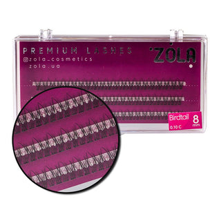ZOLA Lash Clusters Extension Birdtail 8 mm Lash Clusters ZOLA 
