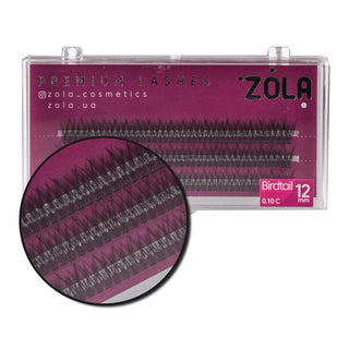 ZOLA Lash Clusters Extension Birdtail 12 mm Lash Clusters ZOLA 