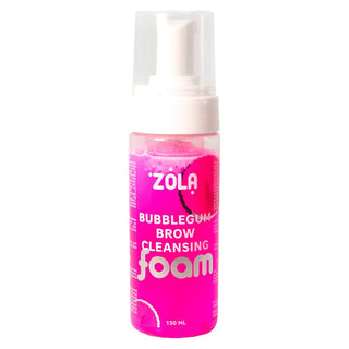 ZOLA Eyebrow Cleansing Foam Bubblegum, 150 ml Cleansing Eyebrow Foam Bubblegum ZOLA 
