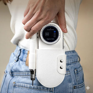 O NAIL Drill Holder Case, White Tools O NAIL 