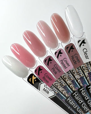 Hard gel Swatches (set of 6)