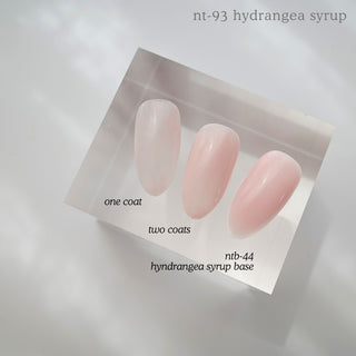 Nail thoughts NT-93 Hydrangea Syrup NT Color Bottle Nail Thoughts