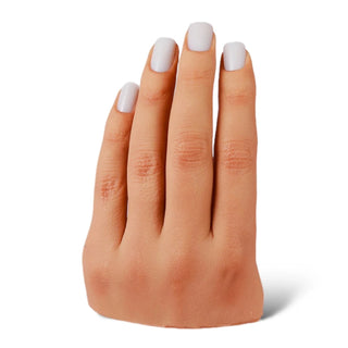 Red Iguana 3.0 Half Left Poseable Practice Hand — Nicole Poseable Practice Hand Red Iguana 