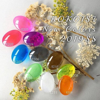 Kokoist Summer Collection E202S-E211S, set of 10 Color Gel Collection KOKOIST