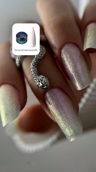 F.O.X Shine Gel Mermaid 004, 15 ml Shine Gel Mermaid F.O.X 