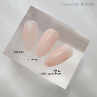 Nail thoughts NT-91 Orchid Syrup NT Color Bottle Nail Thoughts