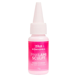 ZOLA x Romashka Pink LamiSculpt Fixing Powder for Lash Lamination, 10 g Lash lamination ZOLA 