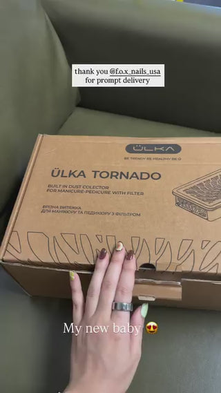 ULKA Built-In Tornado White nail dust collector ULKA Dust collector ULKA