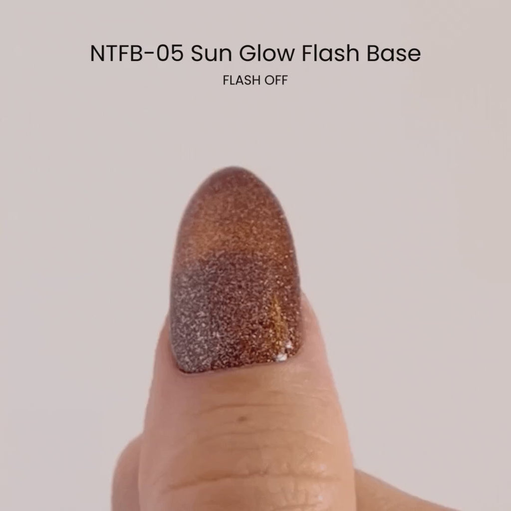 Nail thoughts NTFB-05 Sun Glow Flash Base NTB Base Nail Thoughts