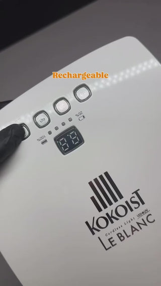 Kokoist LE BLANC Hybrid LED/UV Cordless Light Lamp Tools KOKOIST