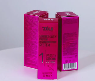 ZOLA Pink Lamination Set Protein Reconstruction System, 3 x 10 ml Eyebrow & Lash lamination ZOLA