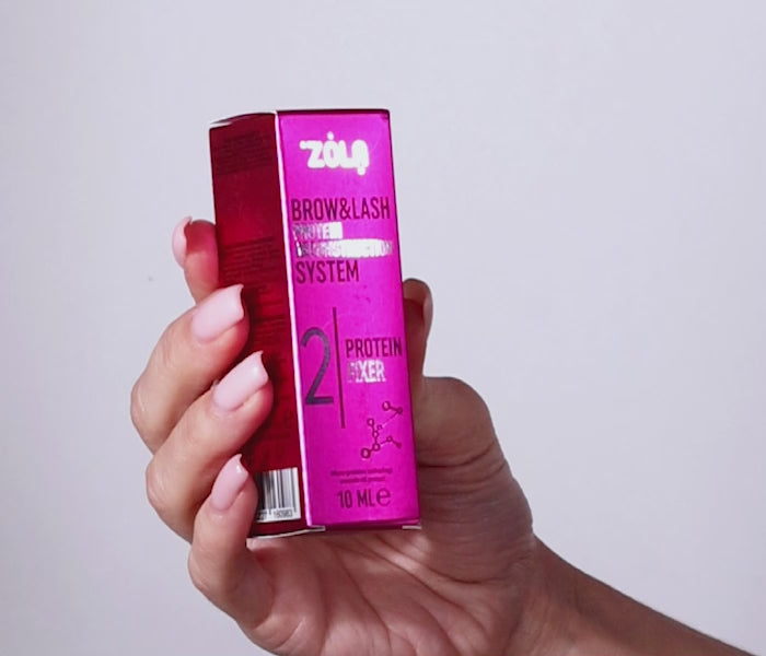 ZOLA Pink Lamination System 02 Protein Fixer, 10 ml Eyebrow & Lash lamination ZOLA