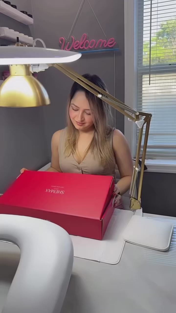 New Shemax Style Pro White — Professional manicure nail dust collector Shemax Shemax