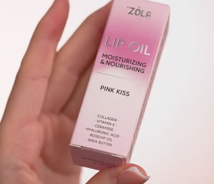 ZOLA Lip Oil Pink Kiss, 7 ml Lip oil ZOLA