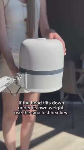 New Shemax Duo Pro White — Professional pedicure nail dust collector Shemax Shemax