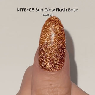 Nail thoughts NTFB-05 Sun Glow Flash Base NTB Base Nail Thoughts