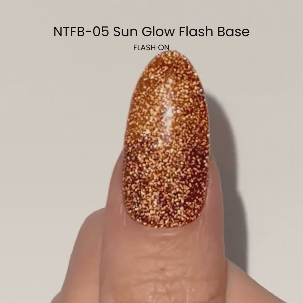 Nail thoughts NTFB-05 Sun Glow Flash Base NTB Base Nail Thoughts
