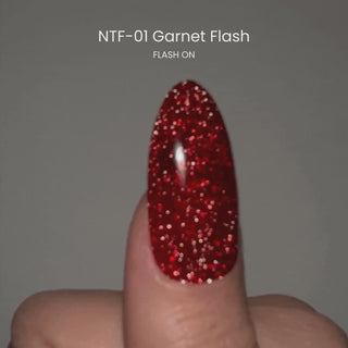Nail thoughts NTF-01 Garnet Flash NT Color Bottle Nail Thoughts