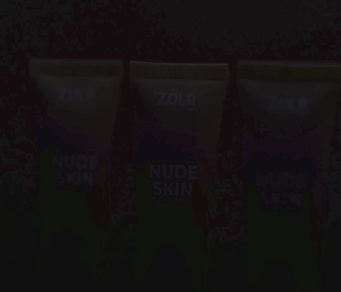 ZOLA Nude Skin Foundation Shade 03 Tan, 30 ml Nude Skin Foundation ZOLA