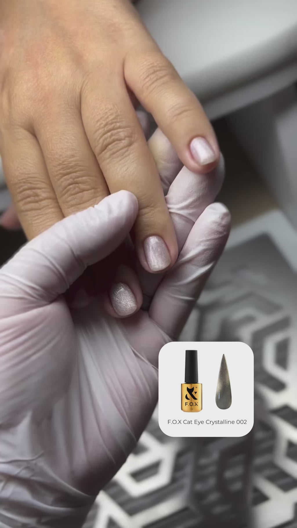 F.O.X Cat Eye Crystalline 002, 7 ml Cat Eye Crystalline F.O.X