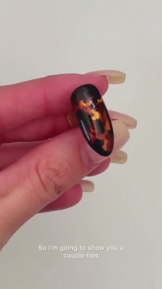 Nail thoughts Set Tortoise Shell Design Kit Nail Art Kits & Accessories Nail Thoughts