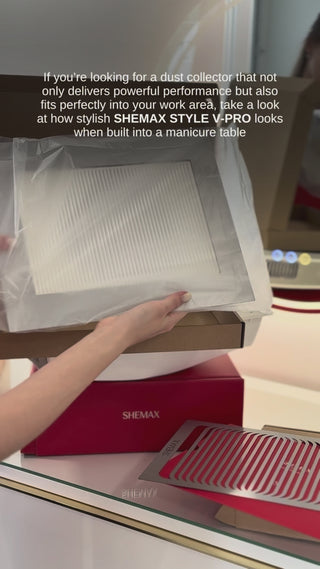 Shemax Style V-Pro Built-in table nail dust collector Shemax Shemax