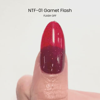 Nail thoughts NTF-01 Garnet Flash NT Color Bottle Nail Thoughts