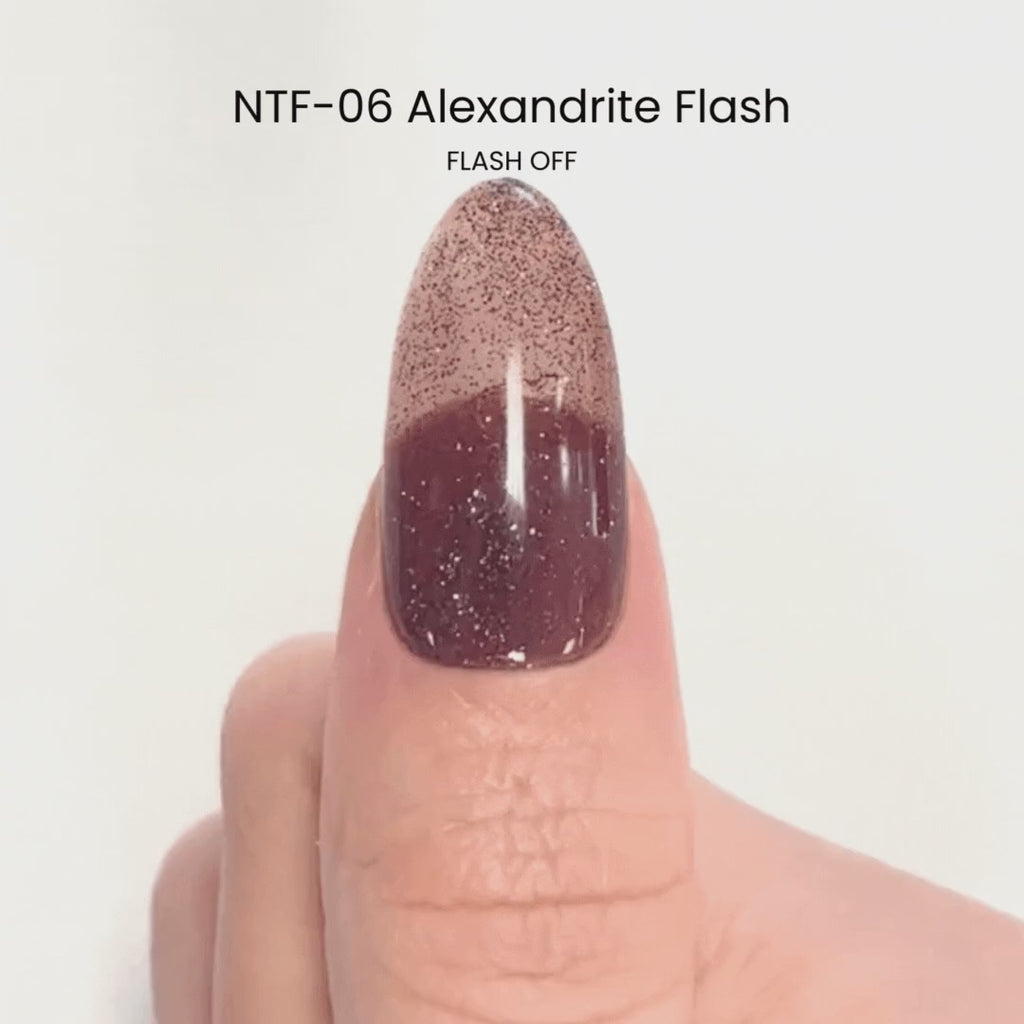 Nail thoughts NTF-06 Alexandrite Flash NT Color Bottle Nail Thoughts