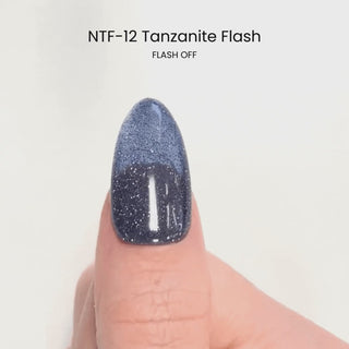 Nail thoughts NTF-12 Tanzanite Flash NT Color Bottle Nail Thoughts