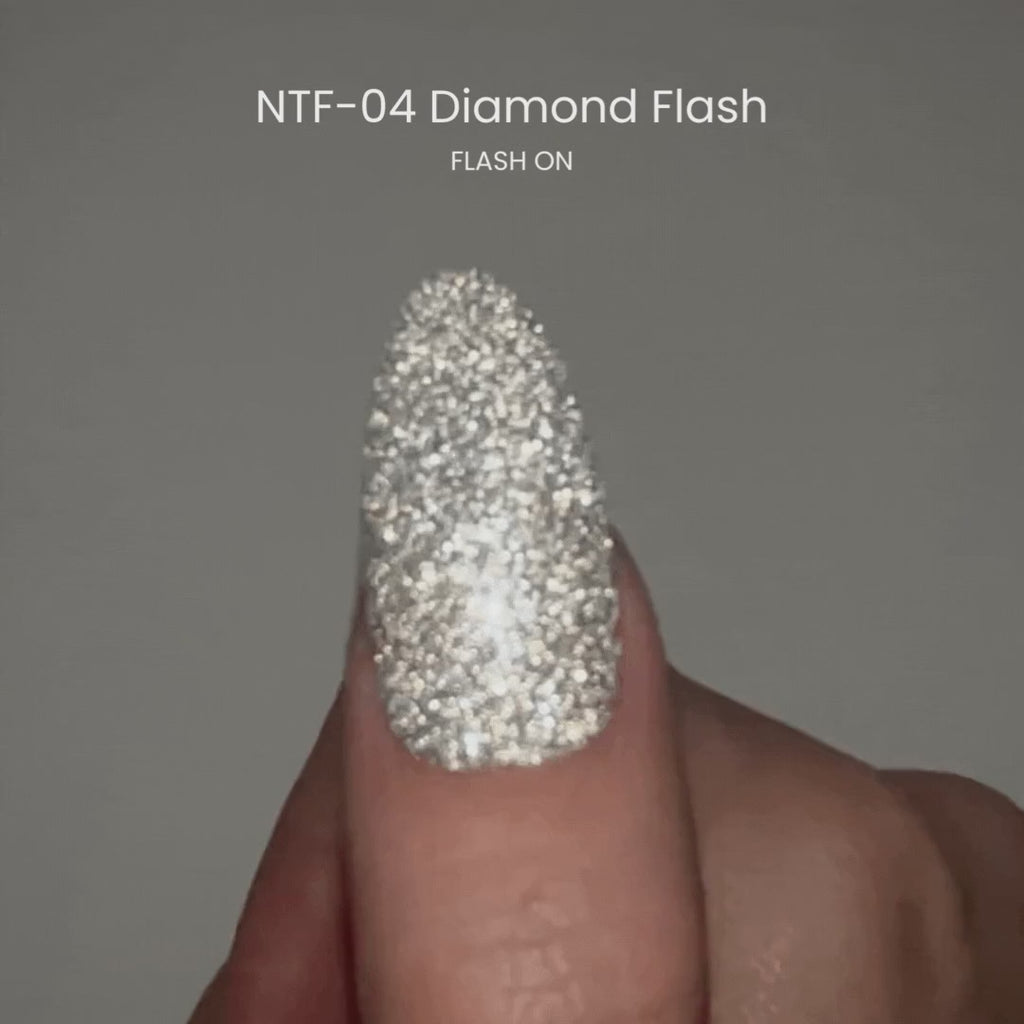Nail thoughts NTF-04 Diamond Flash NT Color Bottle Nail Thoughts