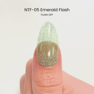 Nail thoughts NTF-05 Emerald Flash NT Color Bottle Nail Thoughts
