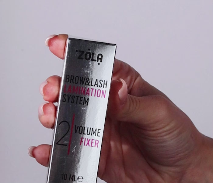 ZOLA Silver Lamination System 02 Volume Fixer, 10 ml Eyebrow & Lash lamination ZOLA