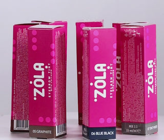 ZOLA Eyelash Tint With Collagen 06 Blue Black, 15 ml Eyelash tint ZOLA