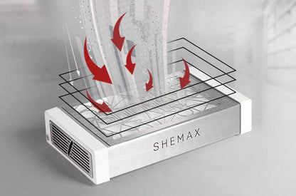 SHEMAX Style PRO White — Professional manicure dust collector - F.O.X Nails USA