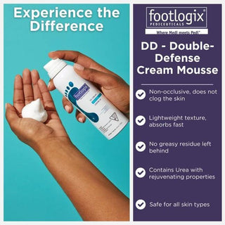 Footlogix DD Cream Mousse, 125 ml Dry to Cracked Skin Foam Footlogix 