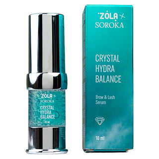 ZOLA × SOROKA Eyebrow and Eyelash Serum Crystal Hydra Balance, 10ml Brow & Lash Serum ZOLA 