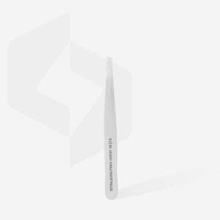 Staleks Eyebrow tweezers EXPERT 10 TYPE 3 (wide slant) - F.O.X Nails USA