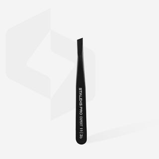 Staleks Eyebrow tweezers EXPERT 11 Type 3 (wide slant) - F.O.X Nails USA