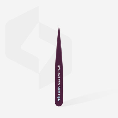 Staleks Eyebrow tweezers EXPERT 11 Type 5 (point) - F.O.X Nails USA