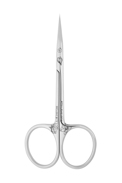 Staleks Professional cuticle scissors with hook EXCLUSIVE 21 TYPE 1 (magnolia) - F.O.X Nails USA