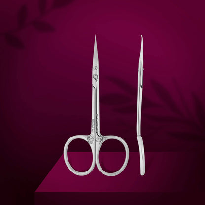 Staleks Professional cuticle scissors with hook EXCLUSIVE 21 TYPE 1 (magnolia) - F.O.X Nails USA