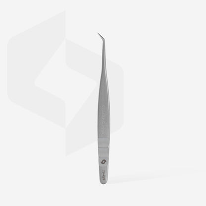 Staleks Professional Eyelash tweezers EXPERT 40 TYPE 1 (L-shaped, 50') - F.O.X Nails USA