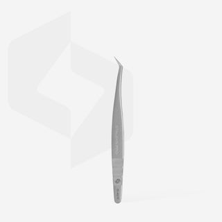 Staleks Professional Eyelash tweezers EXPERT 40 TYPE 13 (L-shaped, 40') - F.O.X Nails USA
