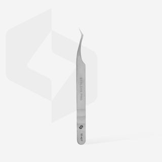 Staleks Professional Eyelash tweezers EXPERT 41 TYPE 7 (L-shaped, 30') - F.O.X Nails USA